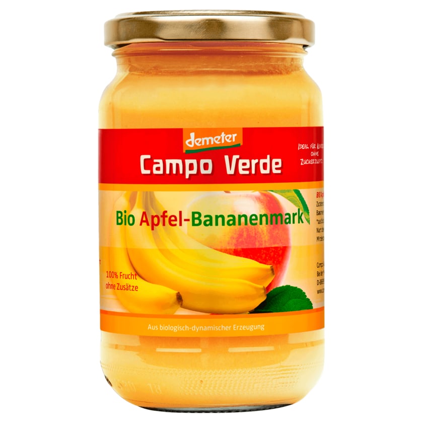 Campo Verde Bio Apfel-Bananenmark 360g